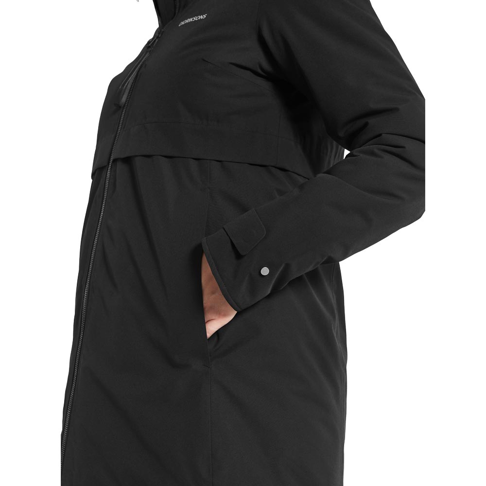 Didriksons Helle Parka 5 Damen schwarz