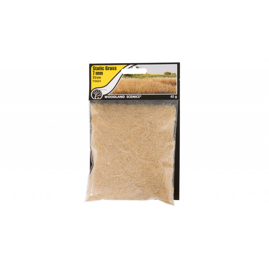 Woodland Scenics - Static Grass Straw 7mm