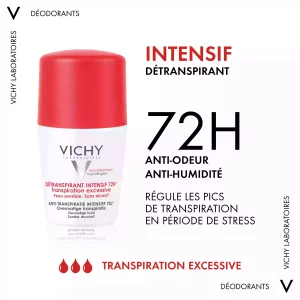 Détranspirant intensif 72h - Roll-on 50ml