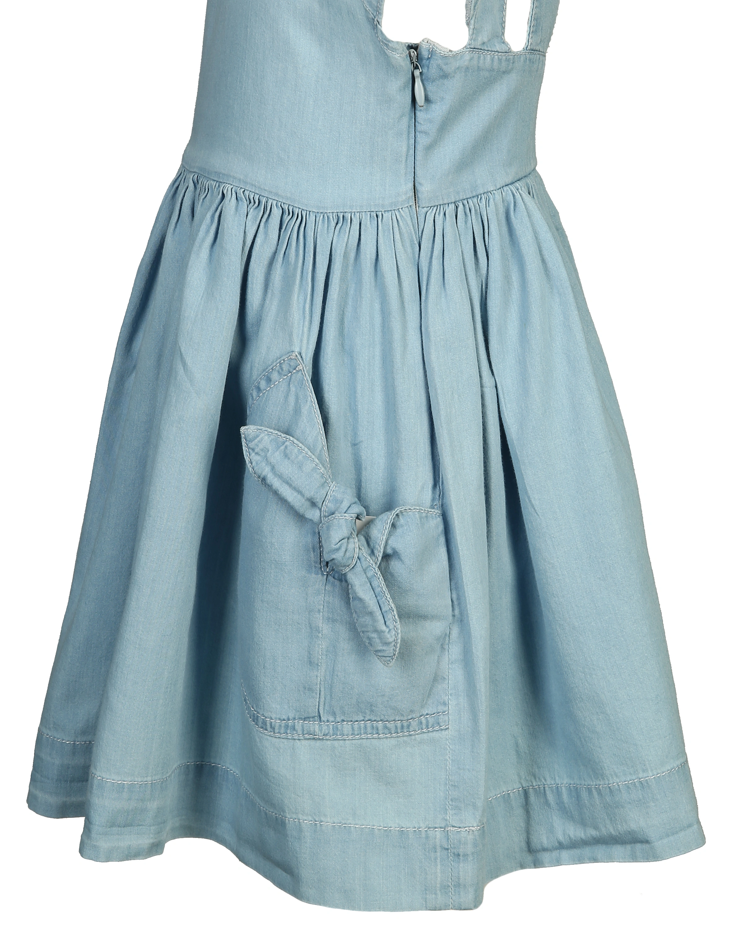 Trägerkleid POCKETS in hellblau