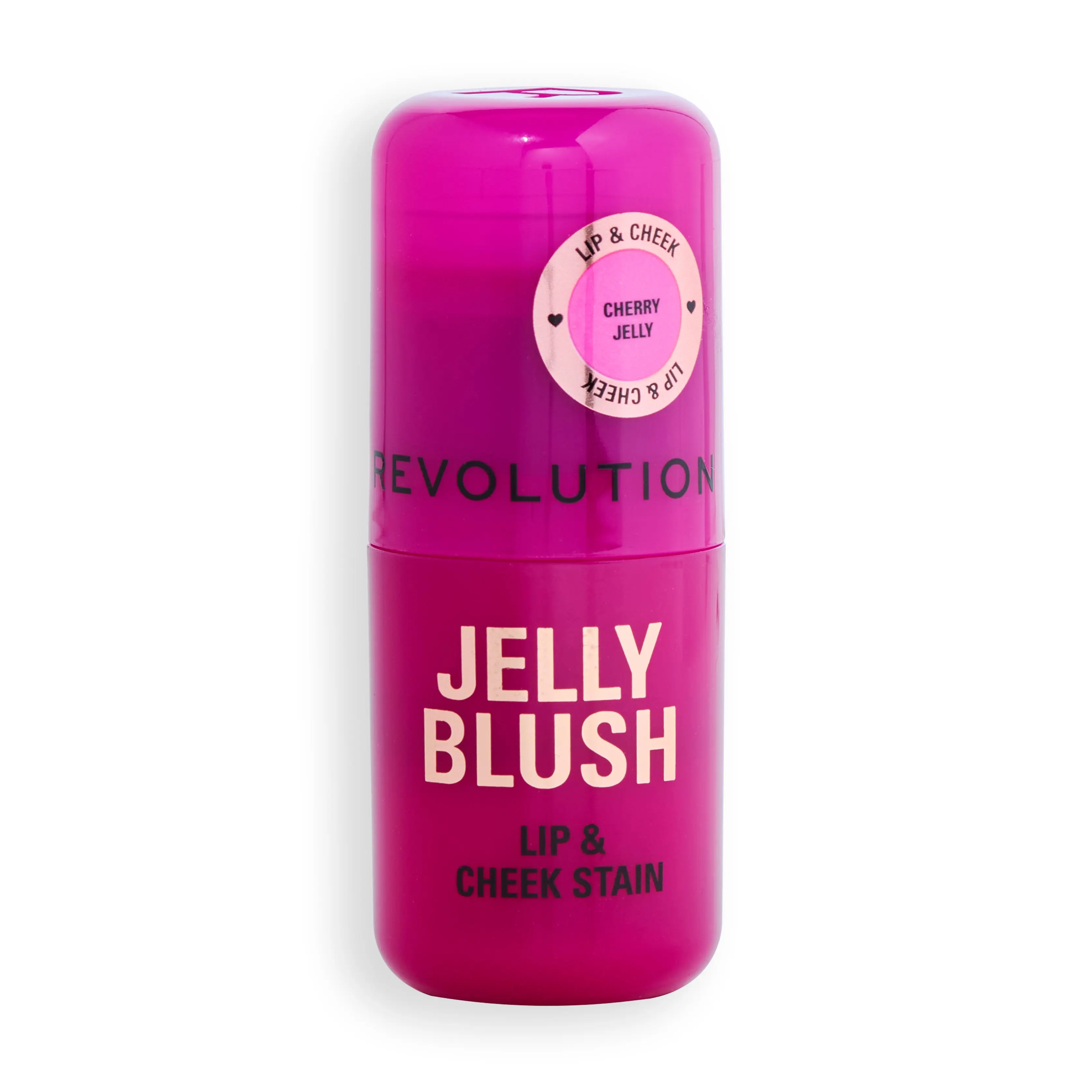 Jelly Blush Stick Lip and Cheek Stain Cherry Red