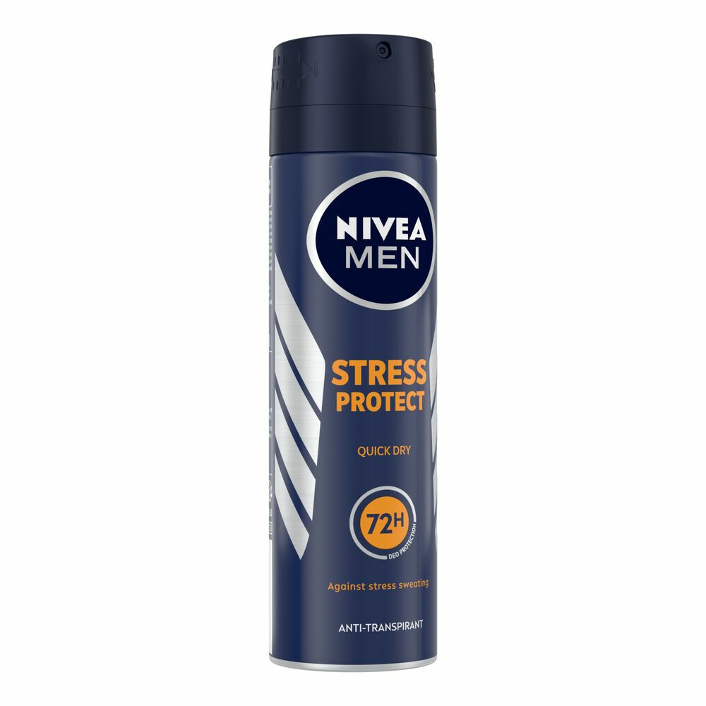 6x Nivea Men Deodorant Spray Stress Protect150 ml