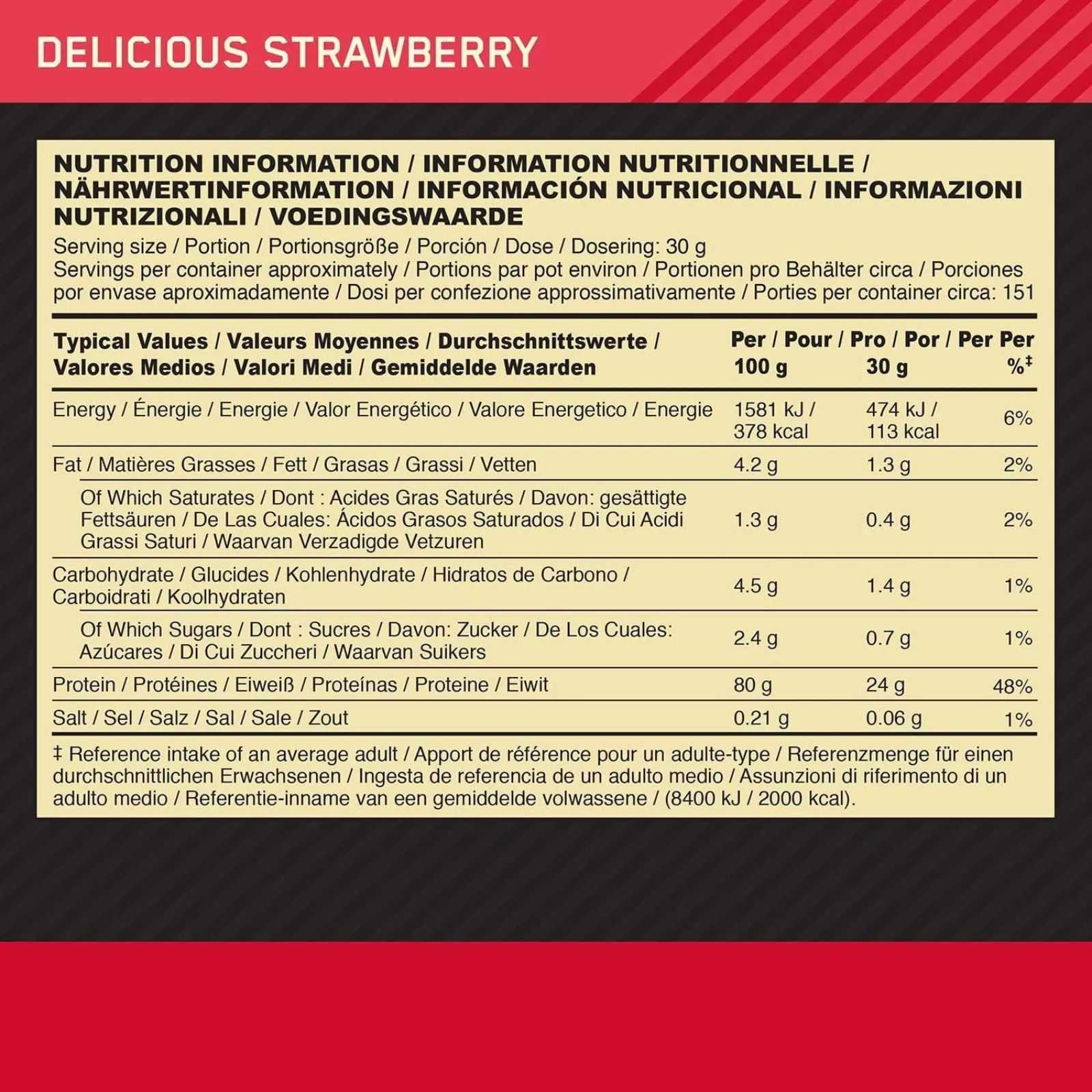 Optimum Nutrition 100% Whey Gold Standard 450 g