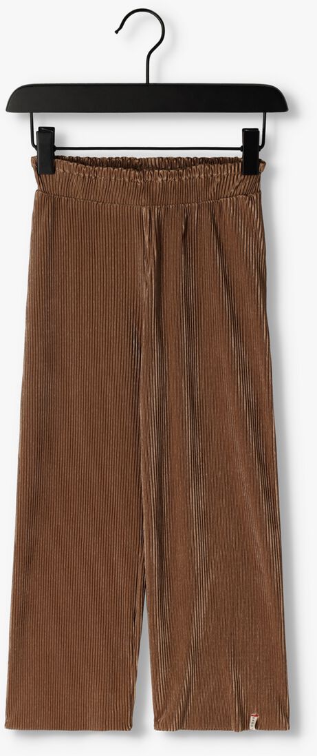 LOOXS taupe looxs pantalon little plisse pants