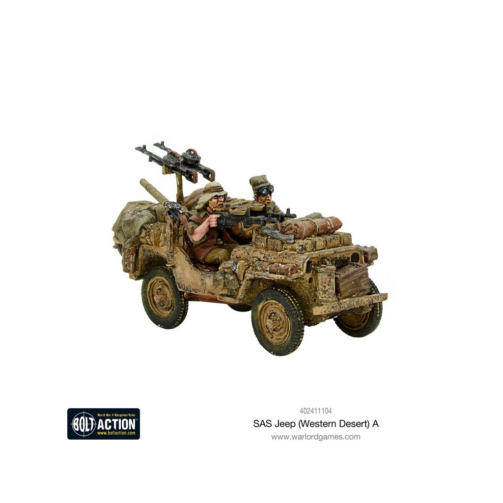 Bolt Action - Revised SAS Western Desert Jeep A