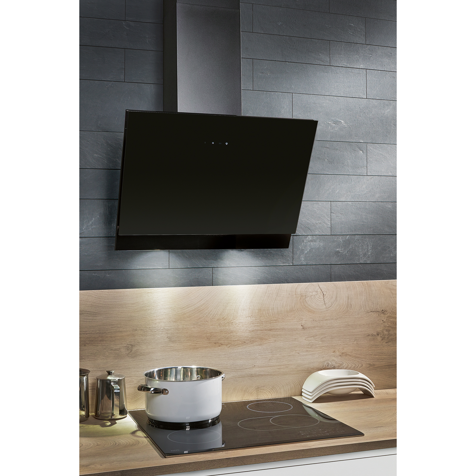 INTERPLAN Kopffreihaube BLACK PEARL TOUCH 60 - 60 cm - D