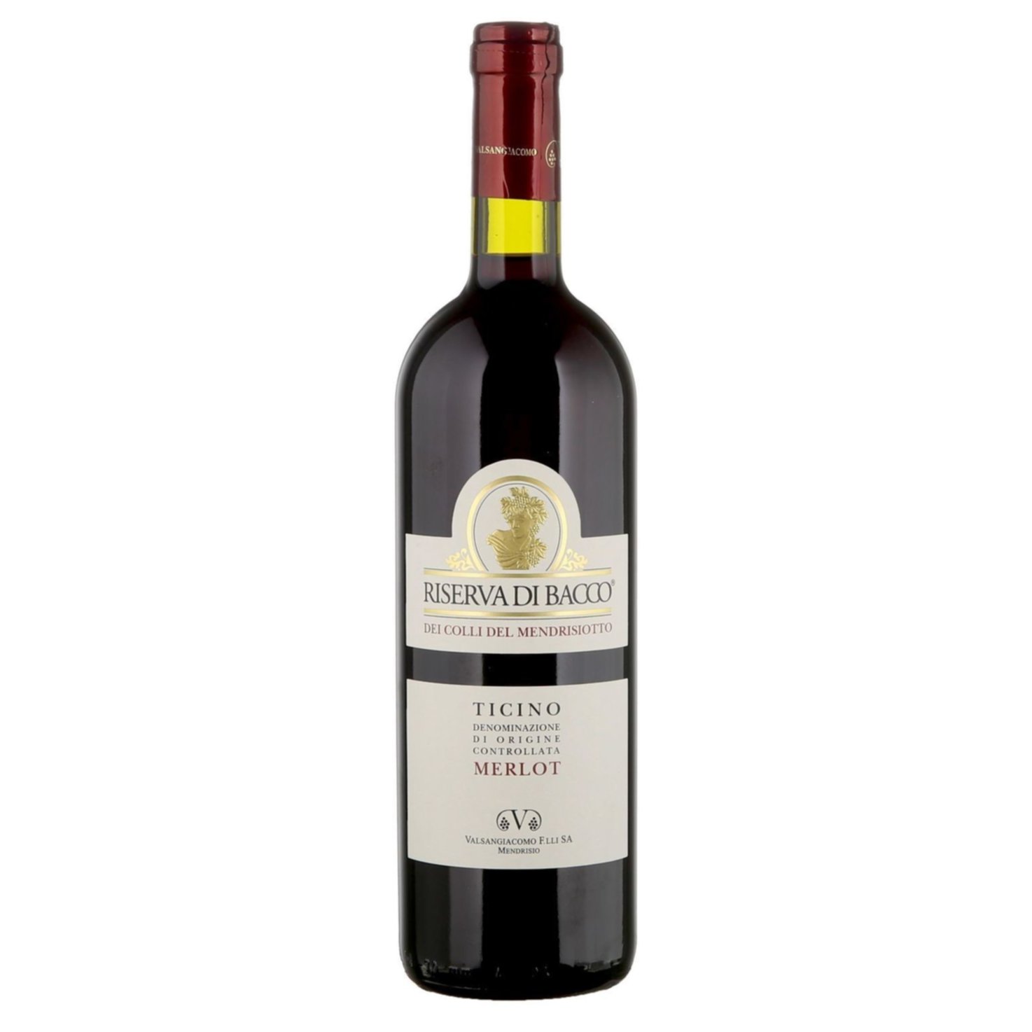 Ticino DOC Merlot Riserva di Bacco -75cl