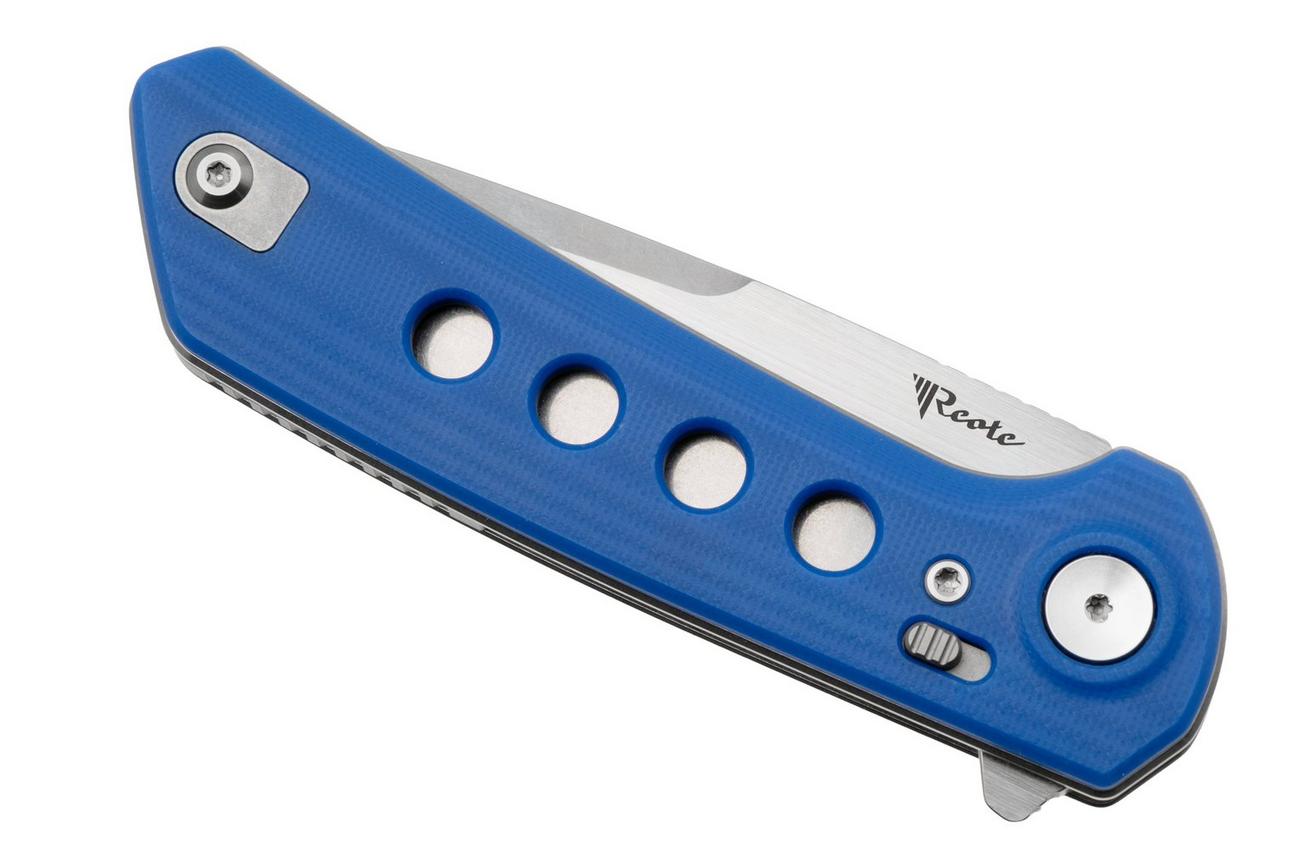 Reate PL-XF Stonewashed Nitro-V, Blue G10, zakmes
