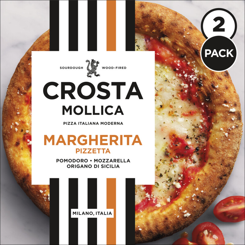 Crosta Mollica Pizzetta margherita 2-pack
