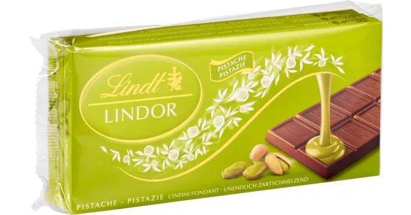 Lindt Lindor Tafelschokolade Pistazie