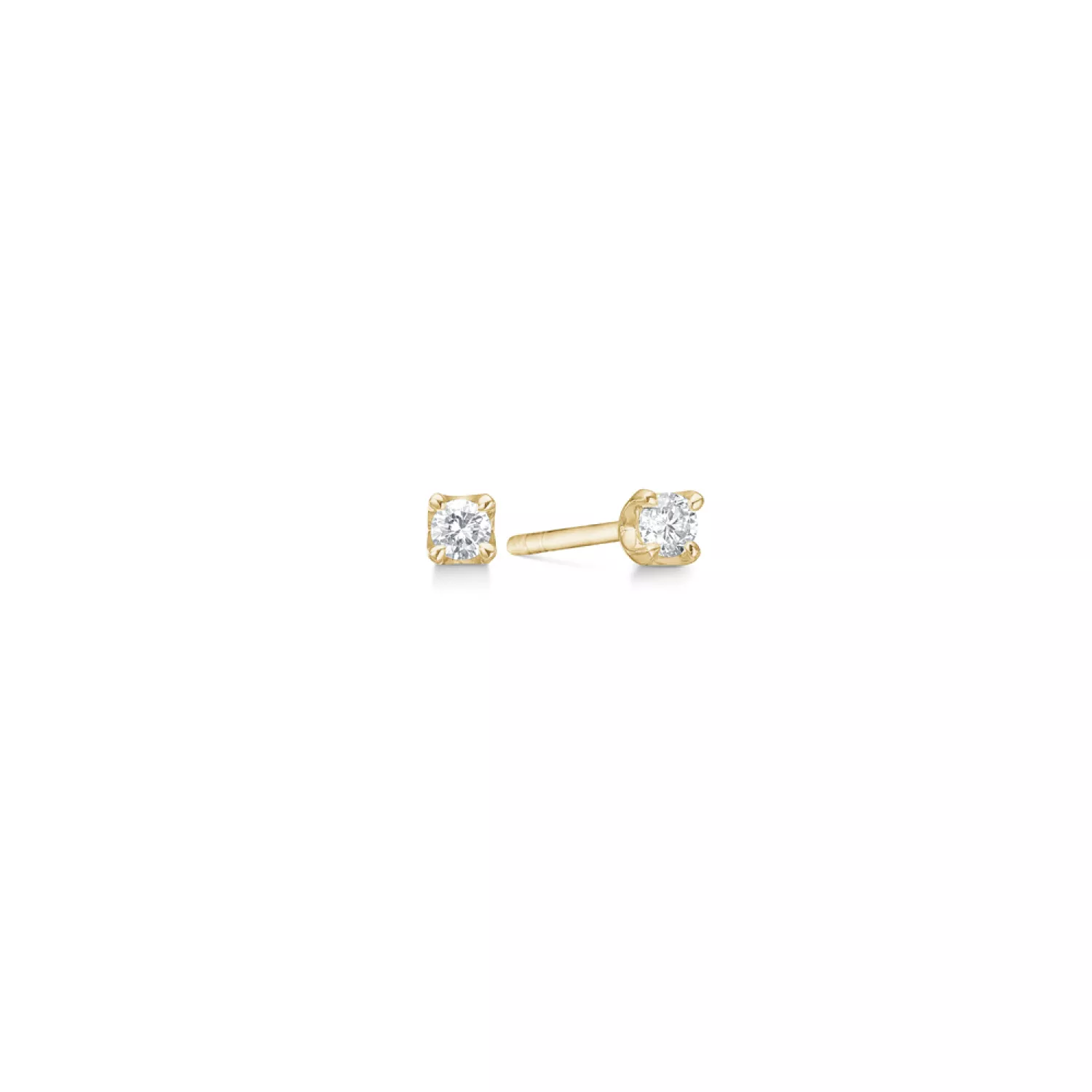 Mads Z Crown Øreringe 14 kt. Guld 0,18 ct. 1511618