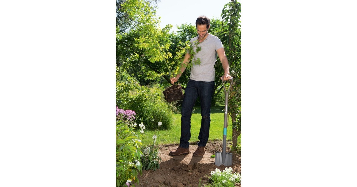 GARDENANatureLine Puntspade  (Houtkleur/turquoise, 17001-20)