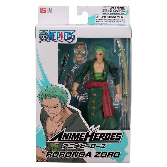 ONE PIECE - FIGURINES RORONOA ZORO 17CM