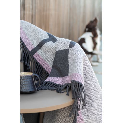 Mette Ditmer Bauhaus Plaid, Latte, 127x185 cm