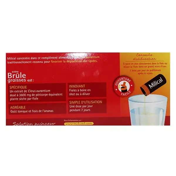 Milical Extra Ananas 7 doses