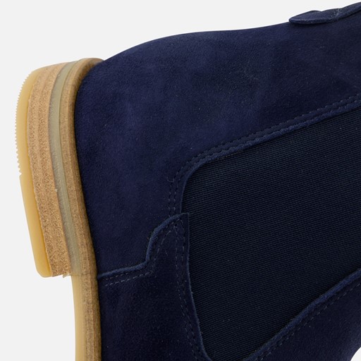 Tamaris Chelsea boots blauw Leer