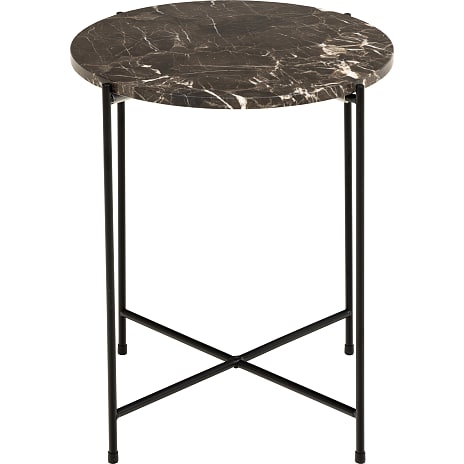 Avila hjørnebord - brun marmor
