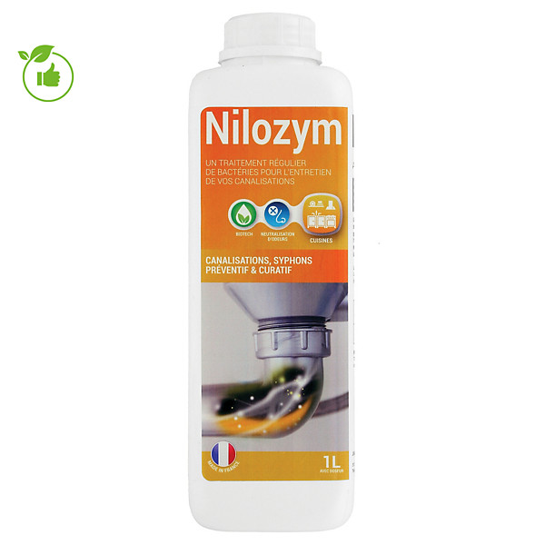 Entretien des canalisations anti-odeurs Nilozym 1 L