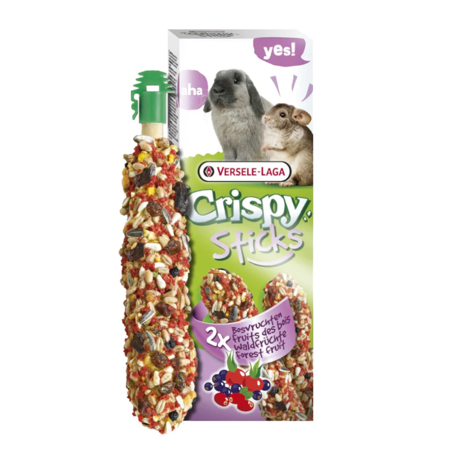 Palitos crocantes de frutas silvestres Versele-Laga para coelhos e chinchilas