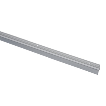 Handson tochtstrip aluminium 93 cm met rubber lip