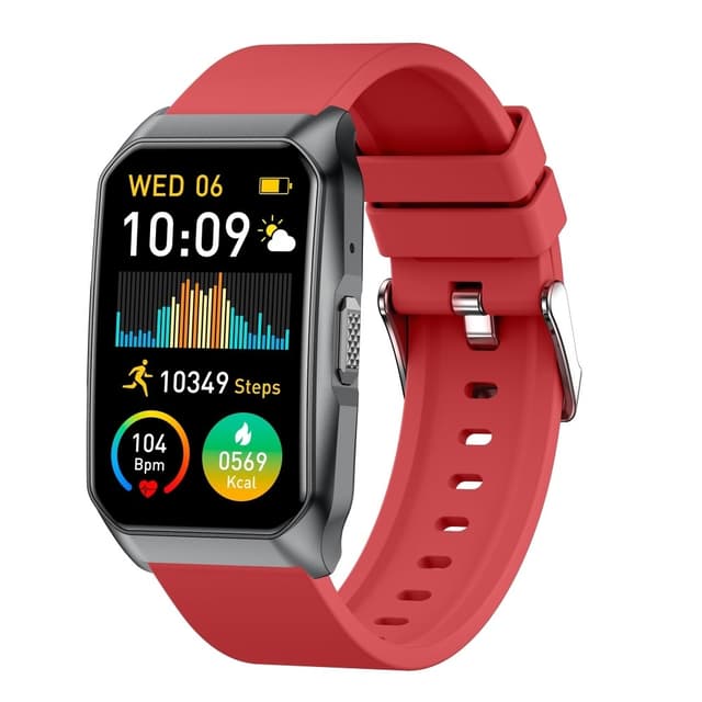 Smartwatch med opkald Bluetooth-sundhedsmåler Fitnesstracker Smartwatch