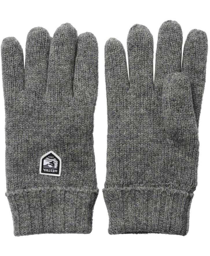 Hestra Basic Wool Glove Grå