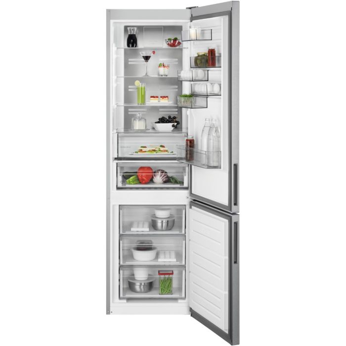 AEG Kühl-Gefrierkombination Serie 8000 Cooling 360° RCB736D2MX Edelstahl/Grau