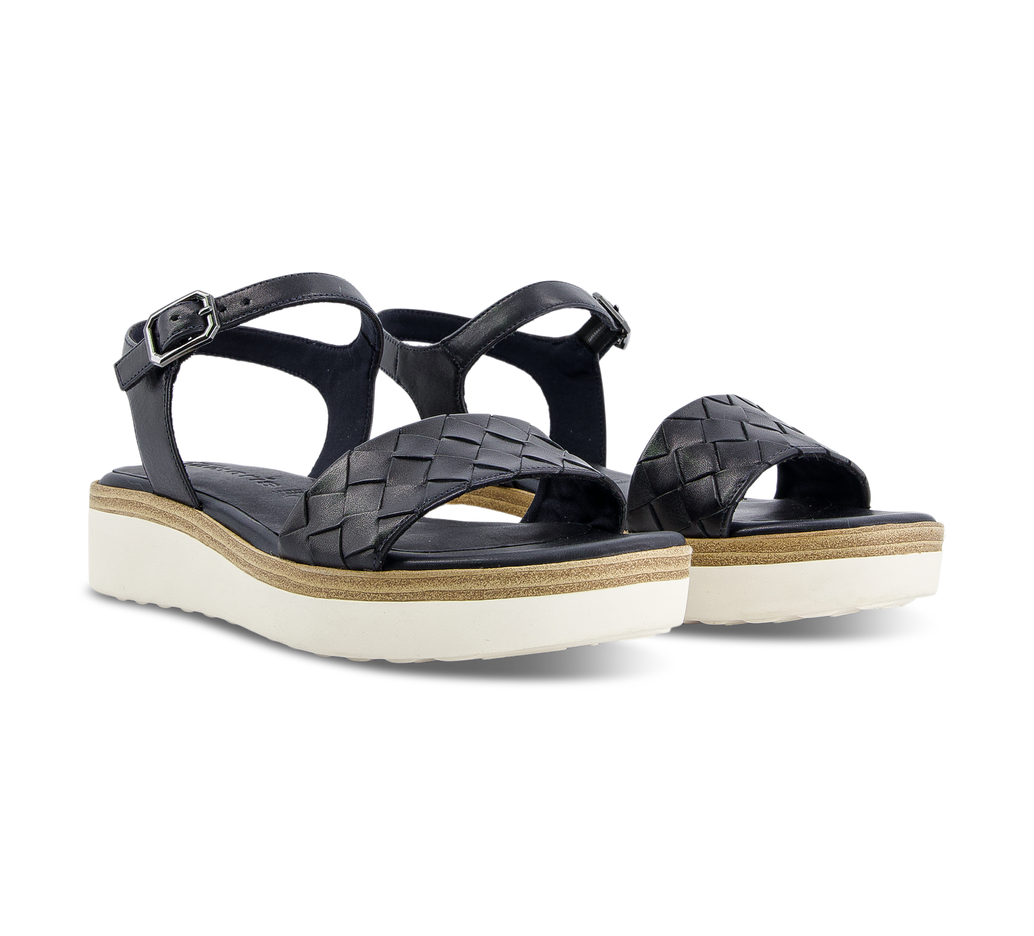 Tamaris Riemchensandalen blau