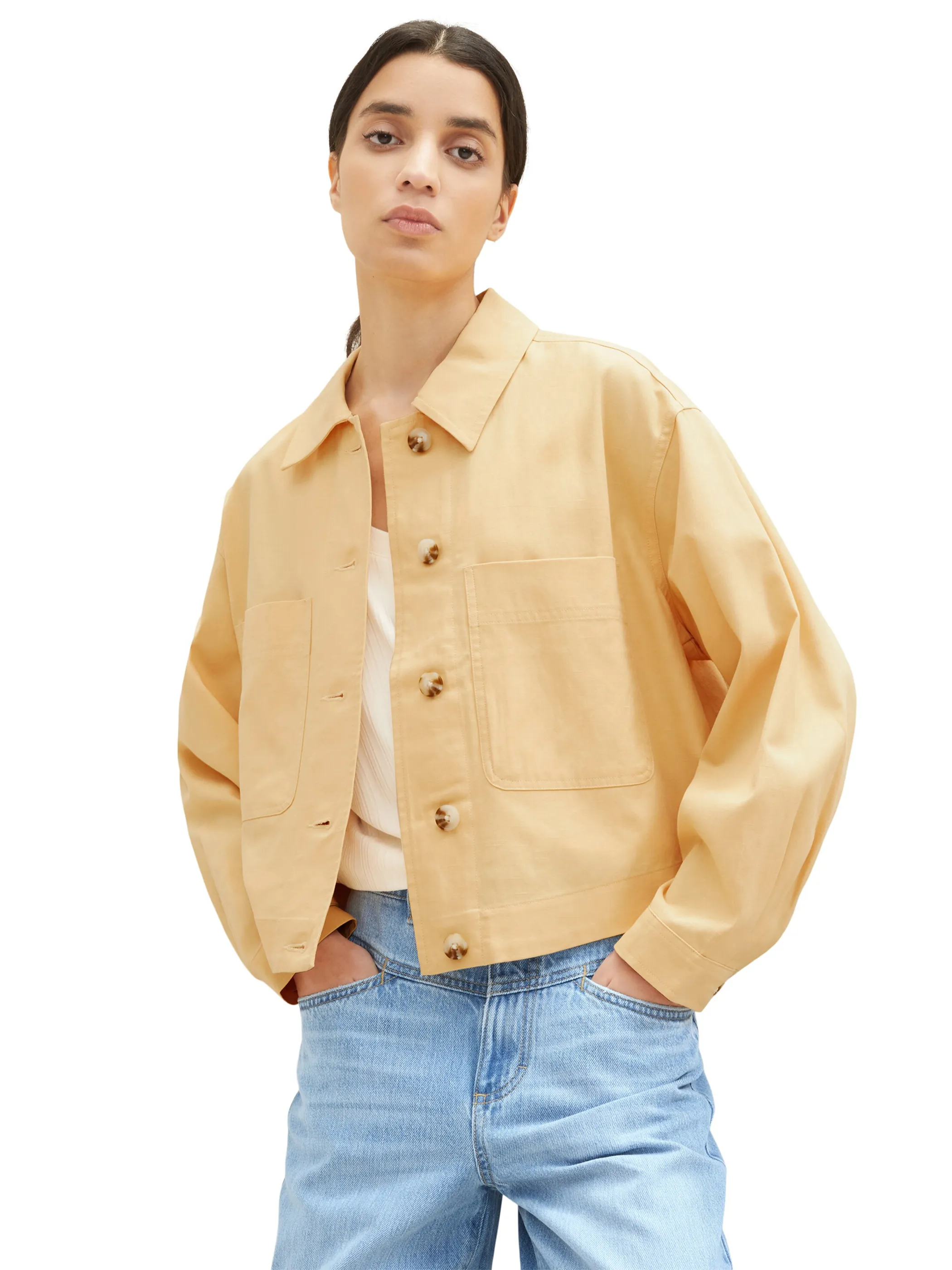 Damen Blusenjacke im Blousonstyle