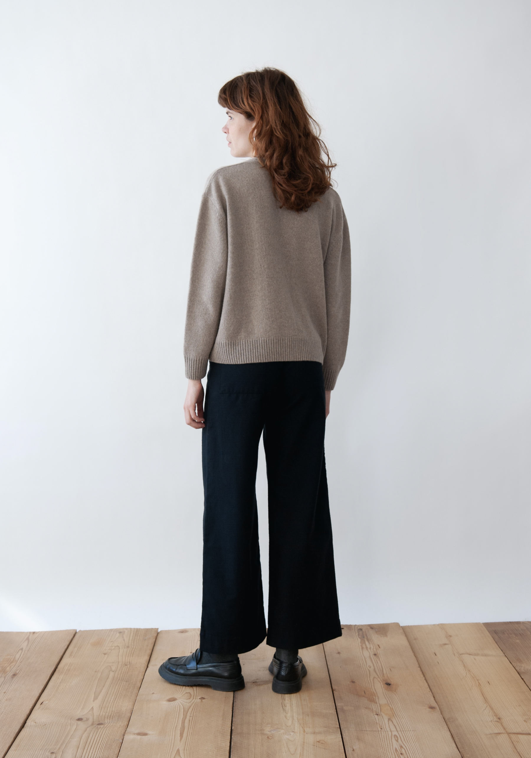 Jungle Folk Cardigan Giorgia Cashmere Greige