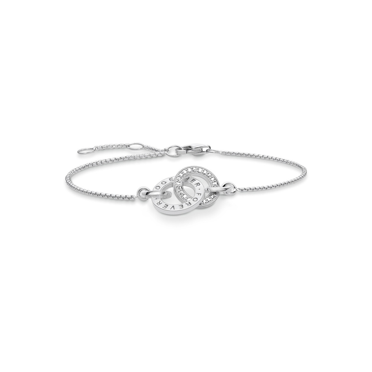 Bracelet THOMAS SABO Forever Together argent 925 zirconias