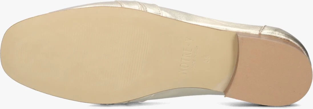 NOTRE-V gouden notre-v loafers 06-27