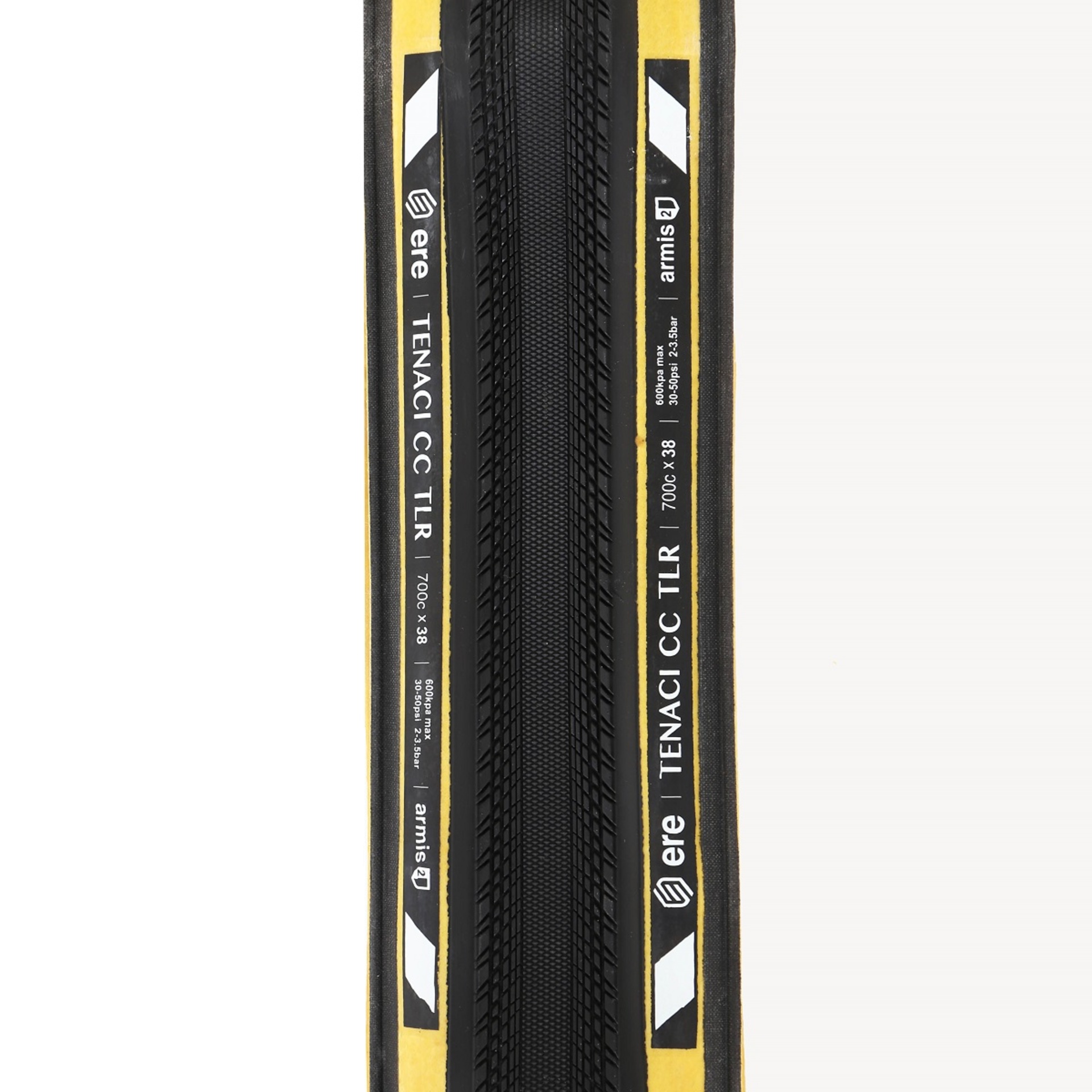 Ere Research Tenaci TLR 220 TPI Gravelband Zwart/Skinwall