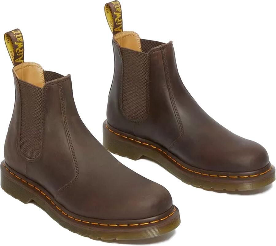 Dr. Martens Dr.Martens 2976 Ys Donkerbruin Laarzen Crazy Horse Donkerbruin Streetwear Volwassen
