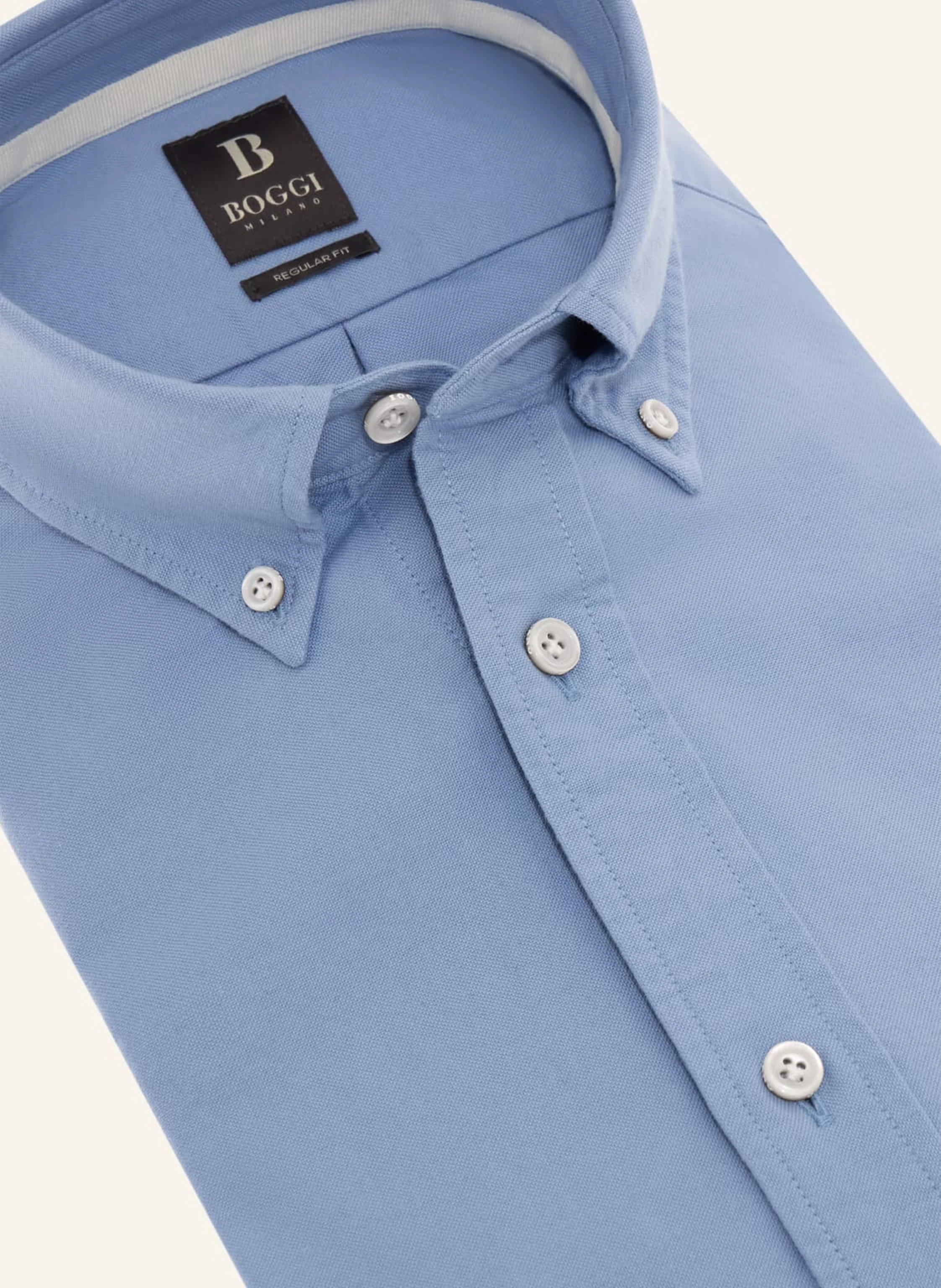 BOGGI MILANO Oxfordhemd Regular Fit
