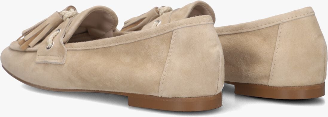 beige stefano lauran loafers atena
