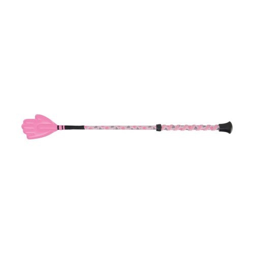 Chicote infantil Lola Love com corações, rosa bebê