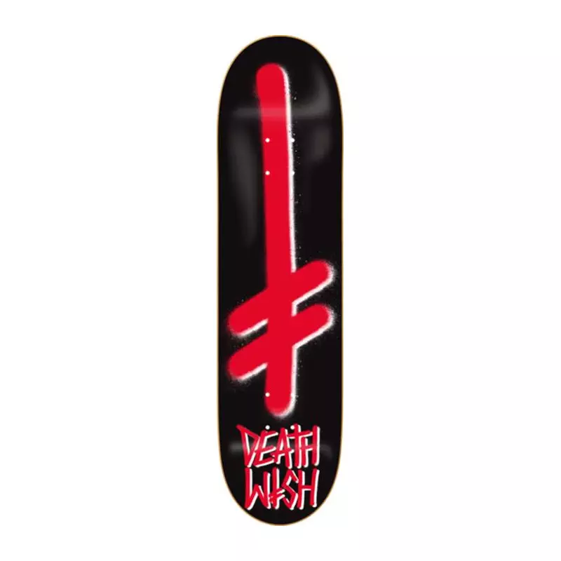 Deck skate DEATHWISH DECK GANG LOGO BLK RED 8.0 X 31.5