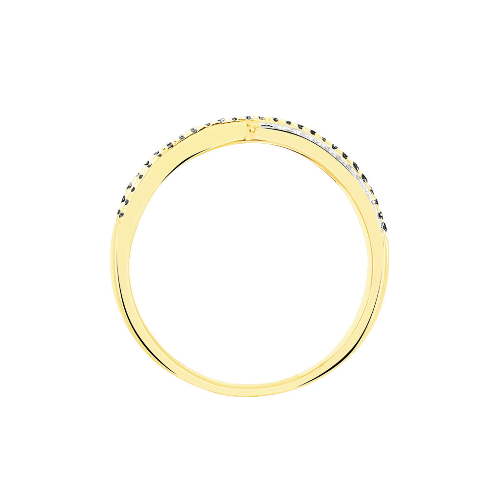 Bague Elyne Or Jaune Diamant