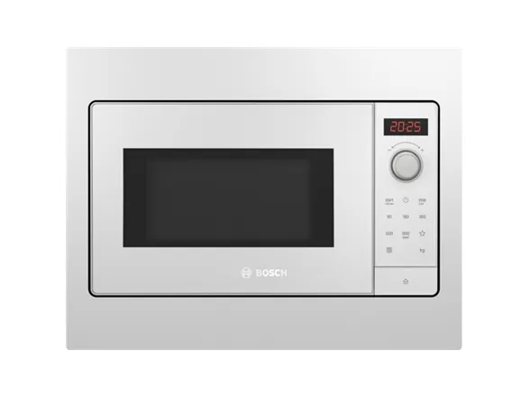 [OUTLET] - Bosch Serie | 2 BFL523MW3 - Mikrobølgeovn - til indbygning - 20 liter - 800 W - hvid