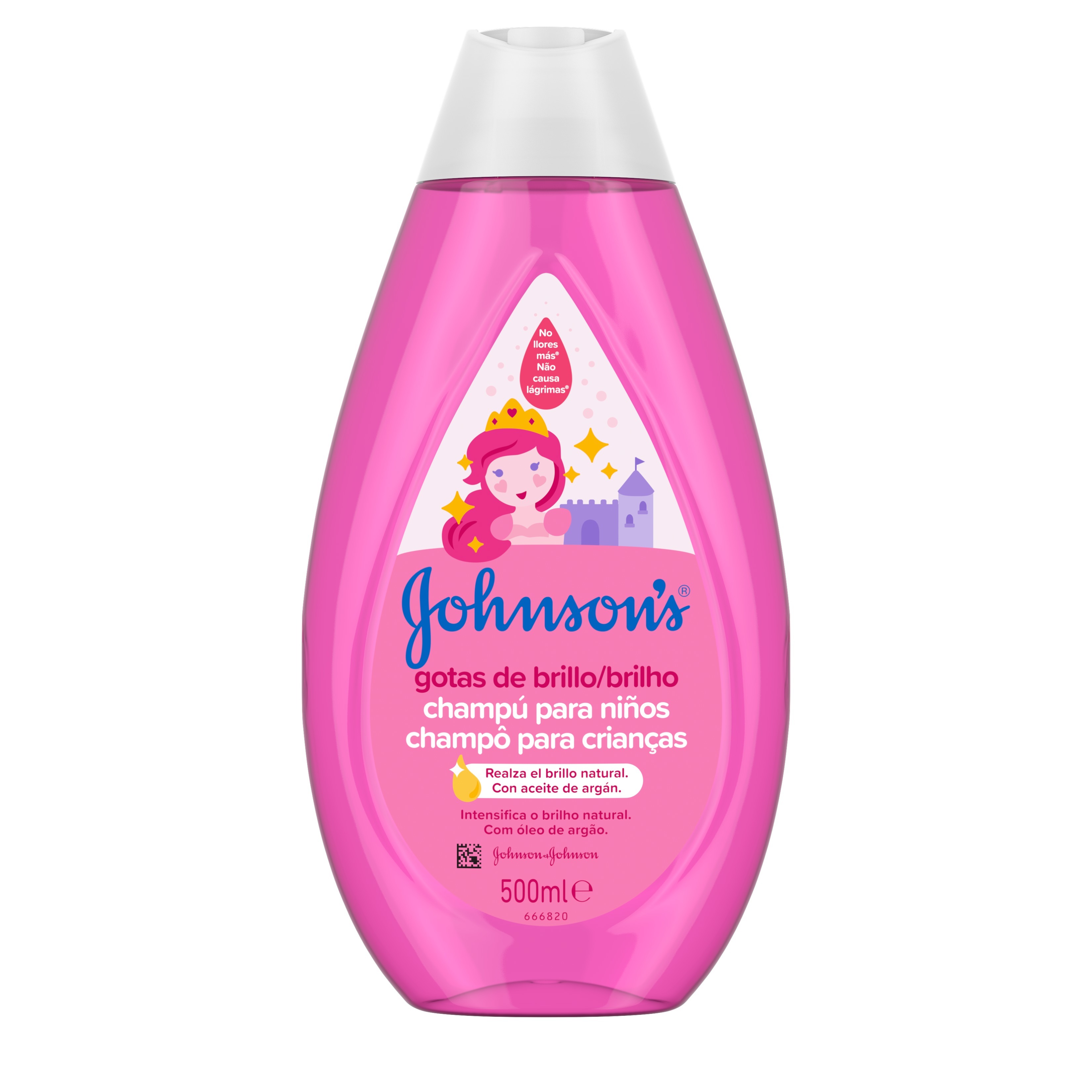 CHAMPÔ JOHNSON'S BABY GOTAS BRILHO 500ML