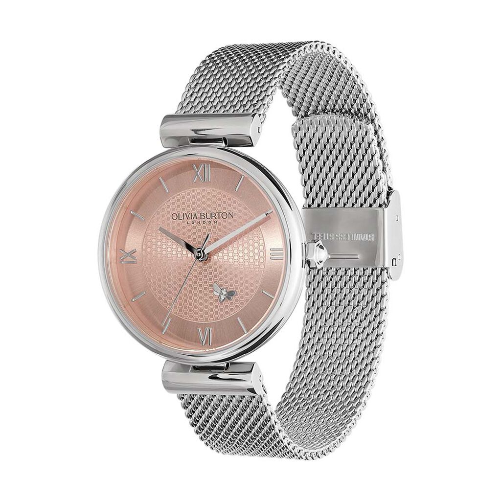 Montre Olivia Burton Minima Bee Rose