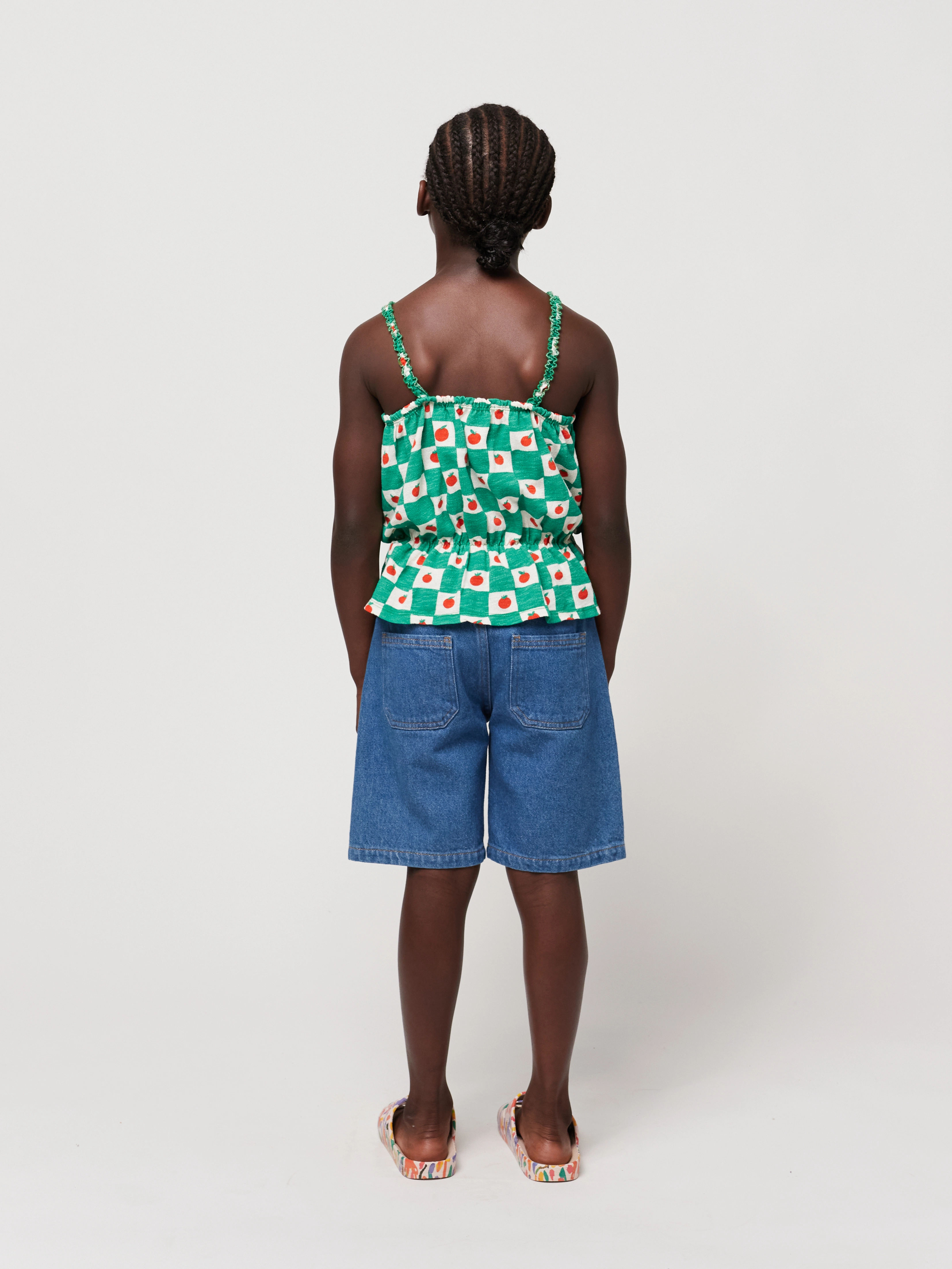 Top TOMATO AOP in offwhite