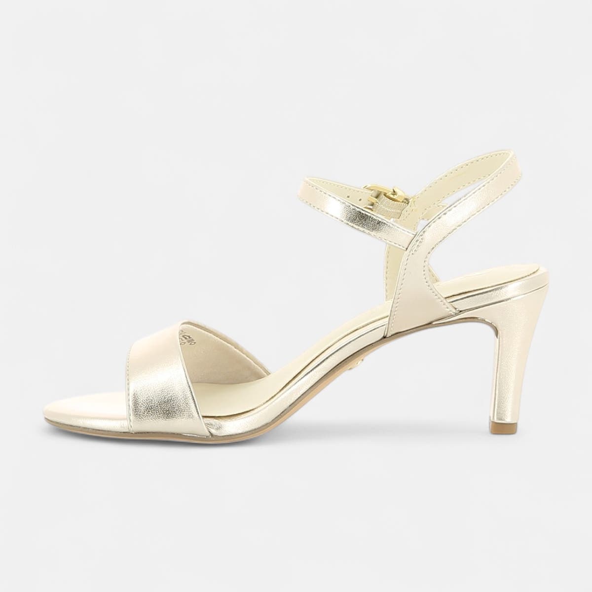 Nu-pieds à talon Femme or