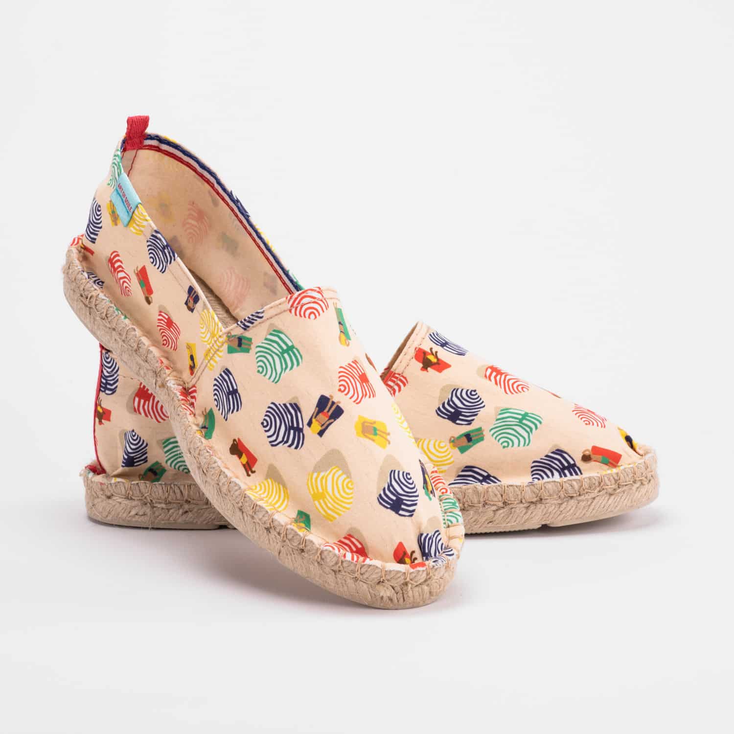 GRANDE PLAGE - Espadrilles imprimées | Beige