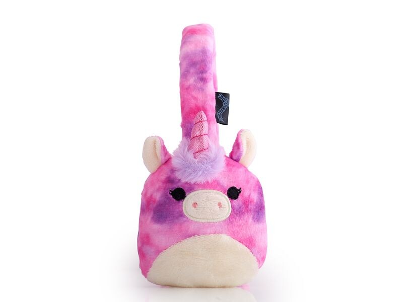 Squishmallows Kinderkopfhörer Lola Bluetooth Violett/Pink Kabellose Plüsch-Kopfhörer