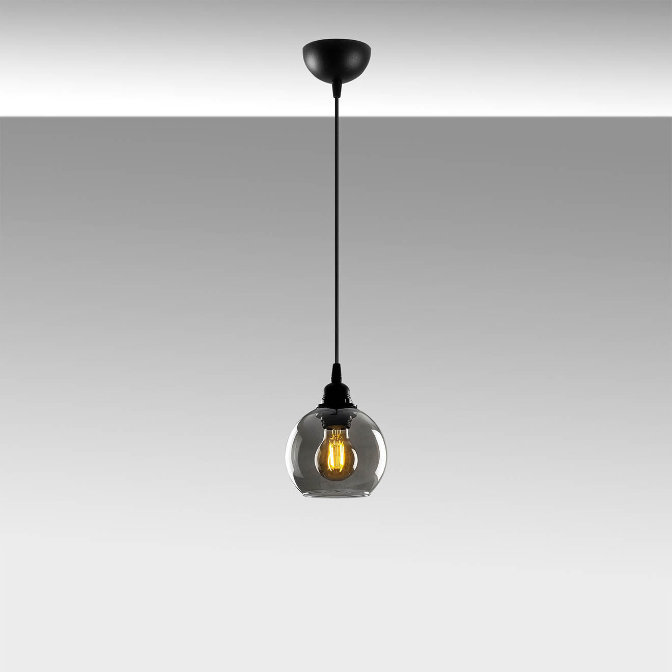 Opviq Suspension Smoked 010 gris fumé  - H.114x15 cm