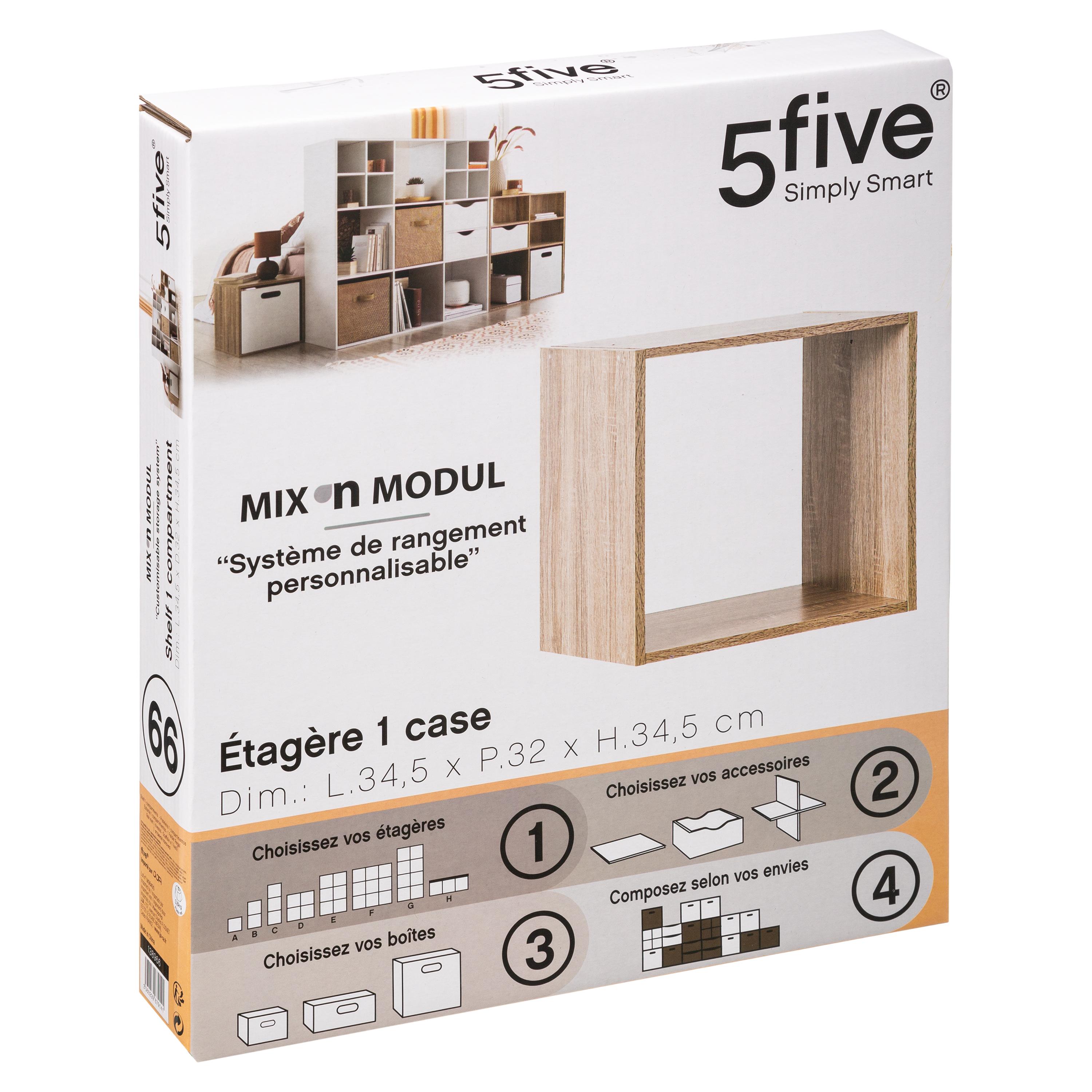 ETAGERE 1 CASE MIX NATUREL