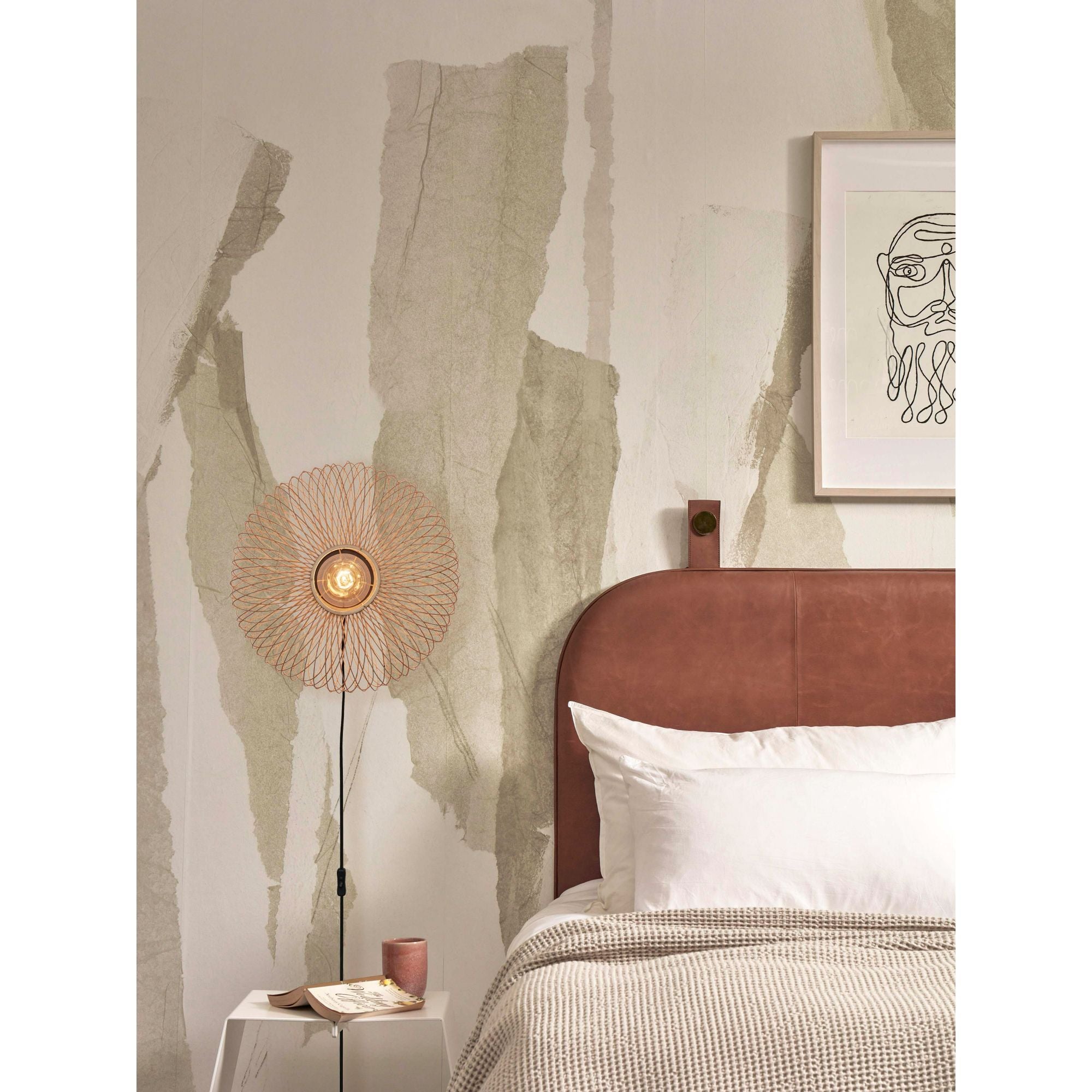 GOOD&MOJO Wandlamp Cango - Bamboe - Ã40cm