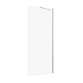 Sealskin inloopdouche Hooked 90x200cm hoogglans aluminium